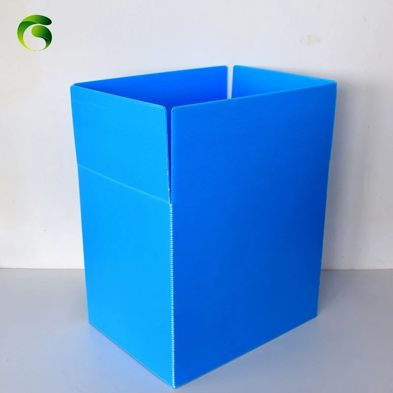 Tus qauv tsim qauv ua rau yas hollow corrugated turnover lub thawv tsis muaj ...