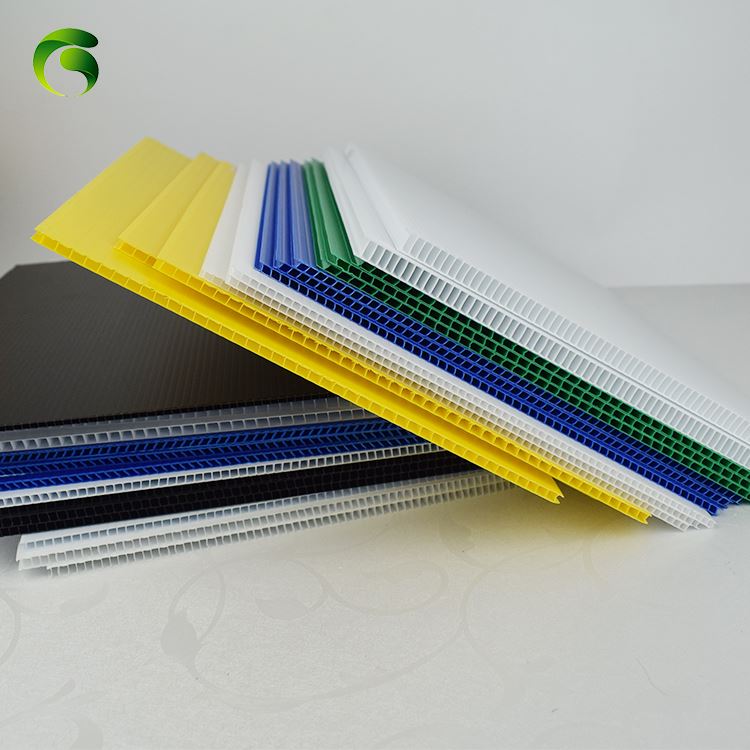 Kev tiv thaiv ib puag ncig cov ntaub ntawv-PP Hollow Sheet