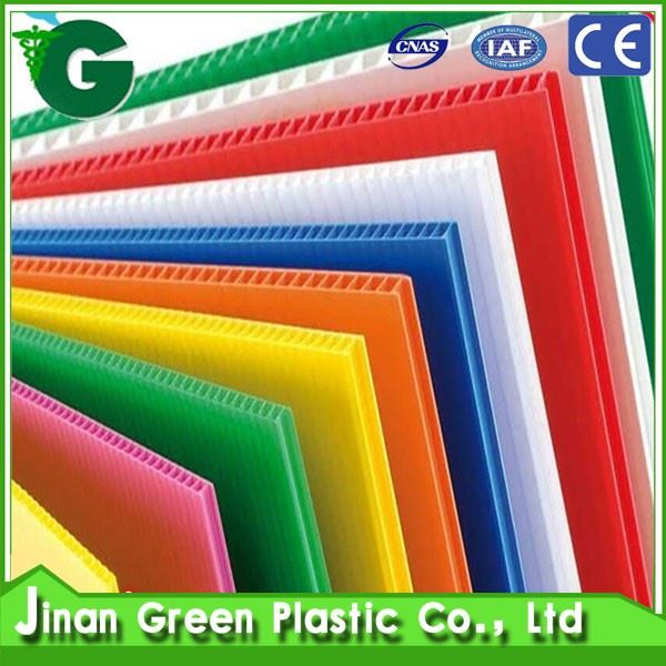 Pp Corrugated Yas Hollow Cov Ntawv
