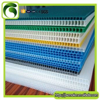 Polypropylene Hollow Board Daim Ntawv